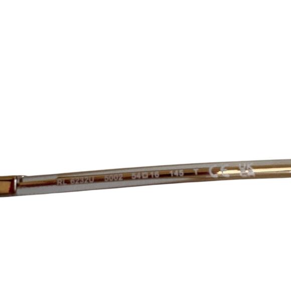 Lot of 2 Designer Eyeglass Frames Ray-Ban RB7185 5995 52□18 145 & Ralph Lauren - Picture 14 of 15